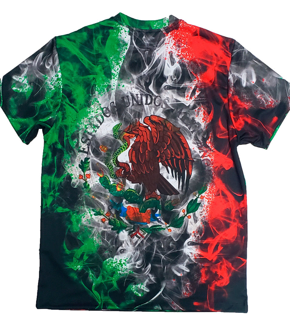Bandera de Mexico playera