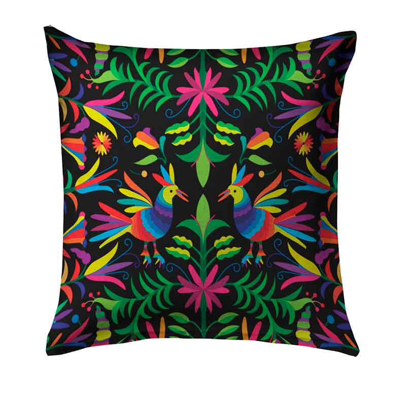 Cojin de dibujos otomi