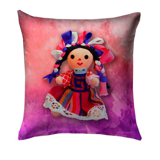 Cojin de dibujos otomi