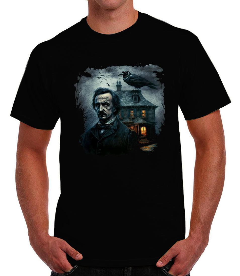 Playera Edgar Alan Poe casa Usher