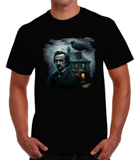 Playera Edgar Alan Poe casa Usher
