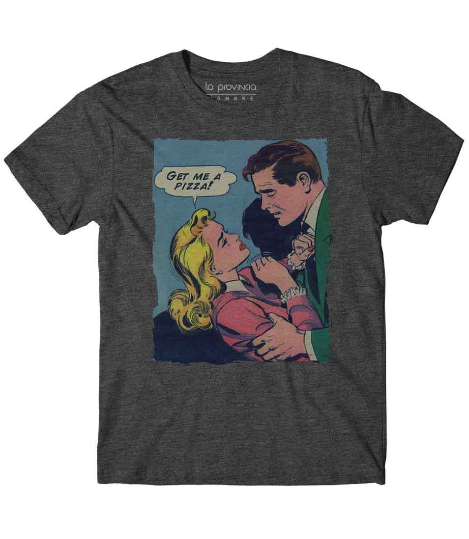 Playera vintage Get me a pizza