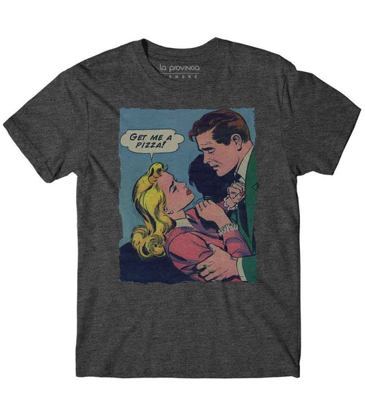 Playera vintage Get me a pizza