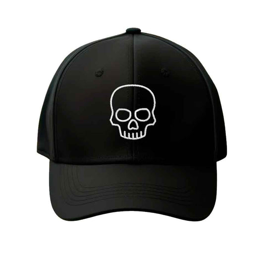 Gorra de calavera bordada