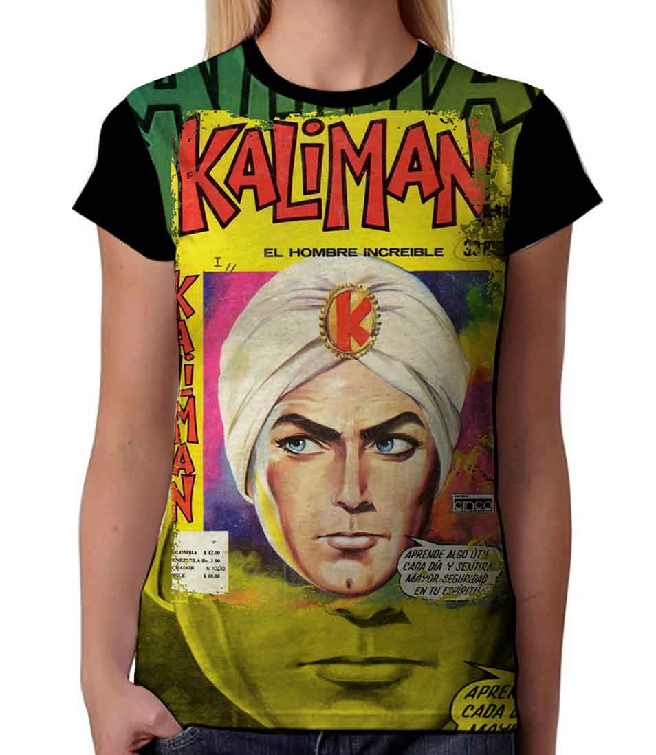 Playera de Kaliman superhéroe mexicano