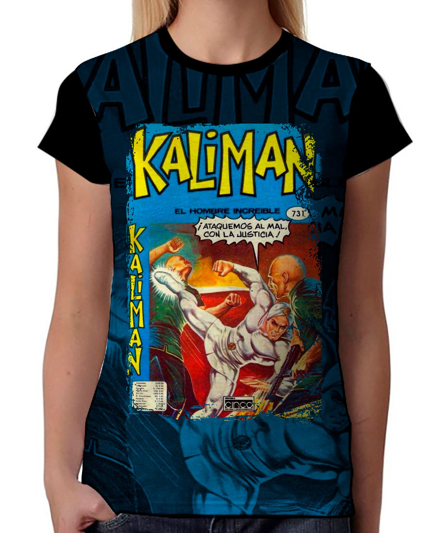 Playera de Kaliman superhéroe mexicano