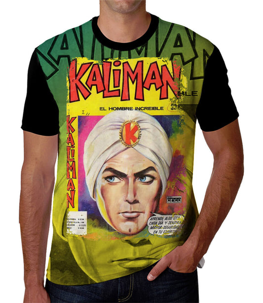 Playera de Kaliman superhéroe mexicano