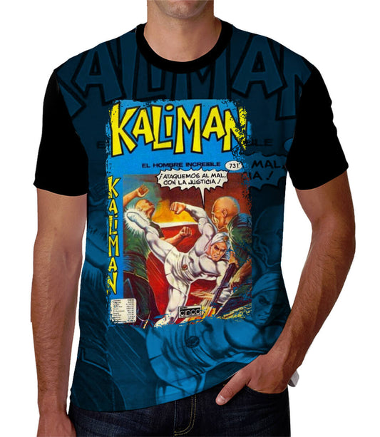 Playera de Kaliman superhéroe mexicano