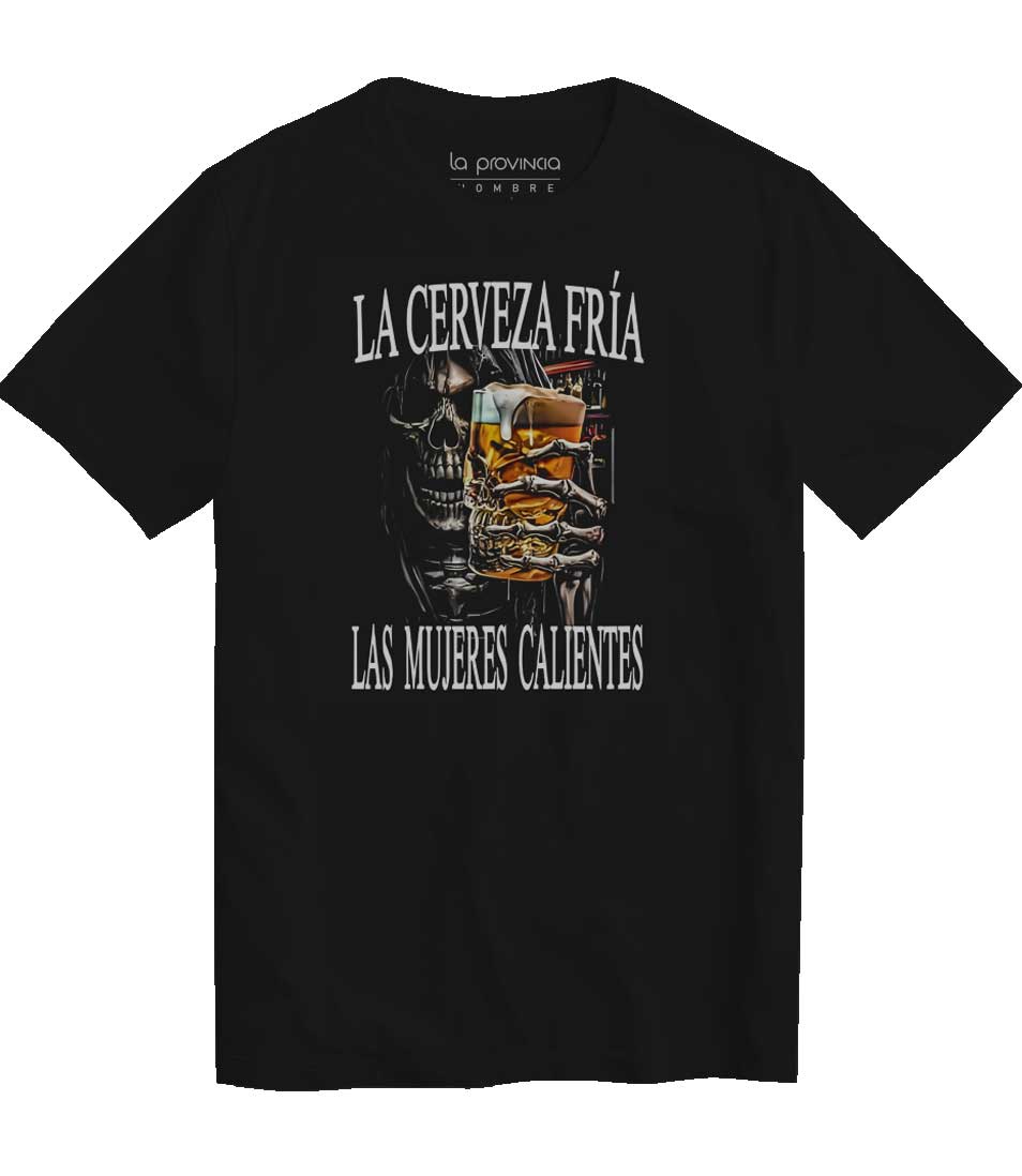 Camiseta gym la cerveza fria