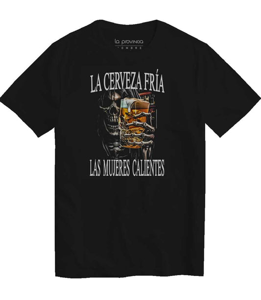 Camiseta gym la cerveza fria