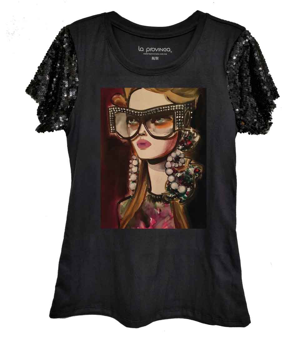 Blusa de lentejuela