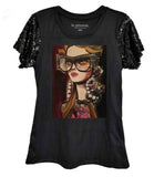 Blusa de lentejuela