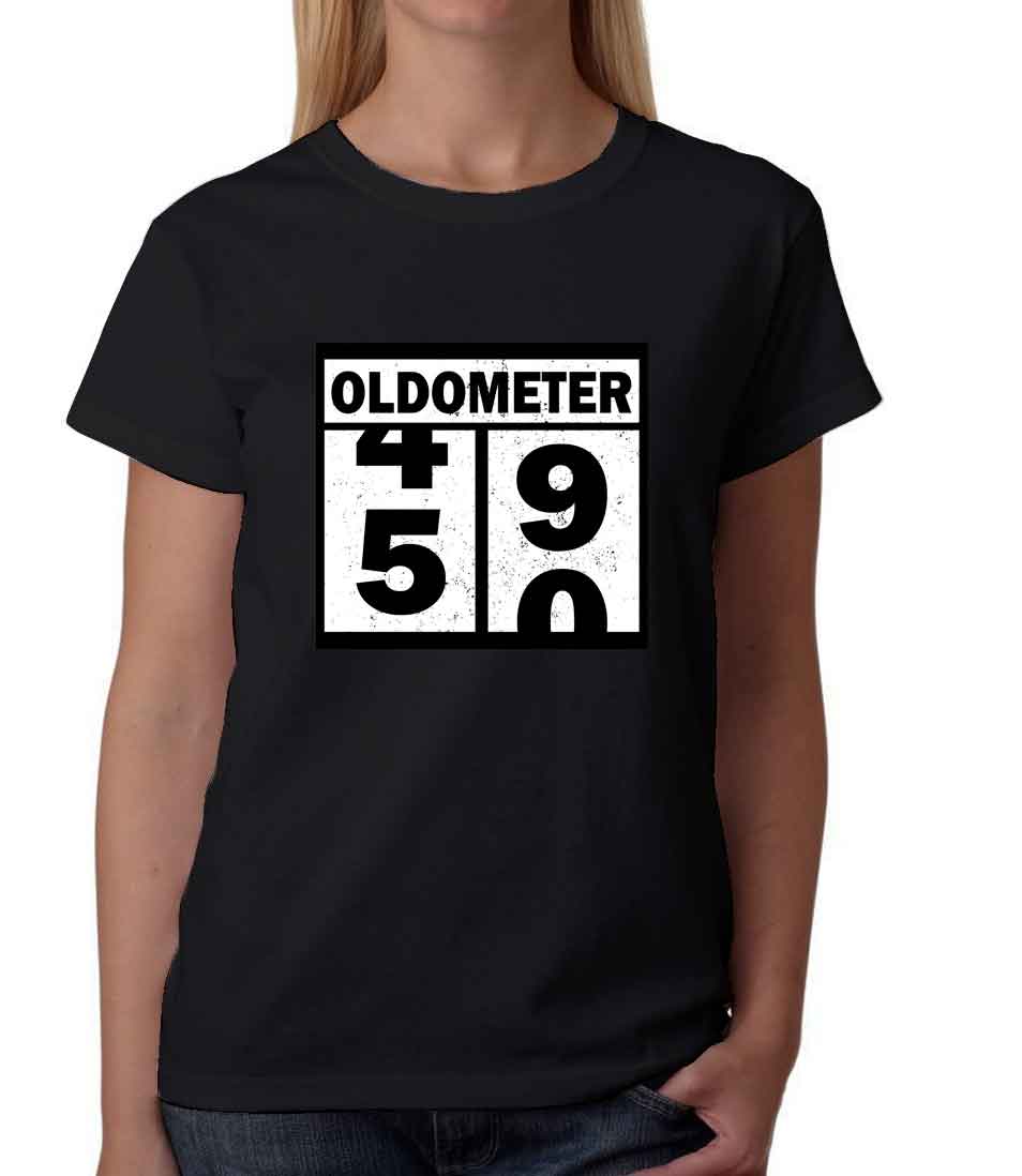 Playera oldometer cumpleaños 49 a 50