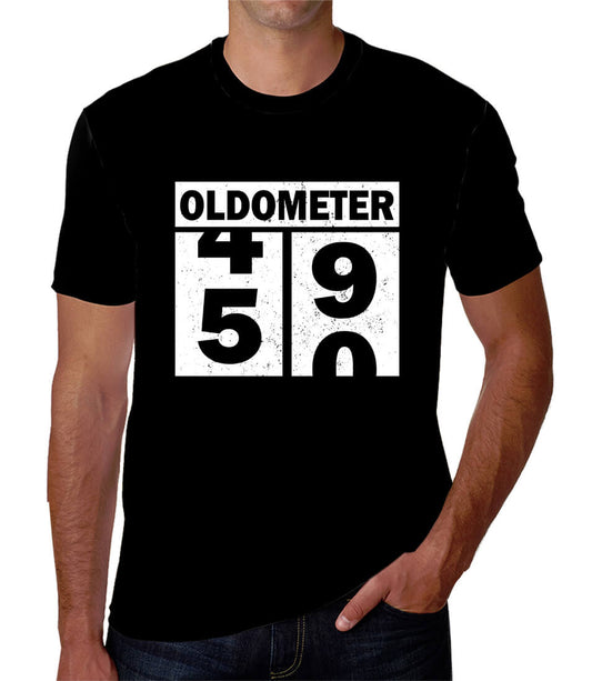 Playera personalizada Oldometer cumpleaños