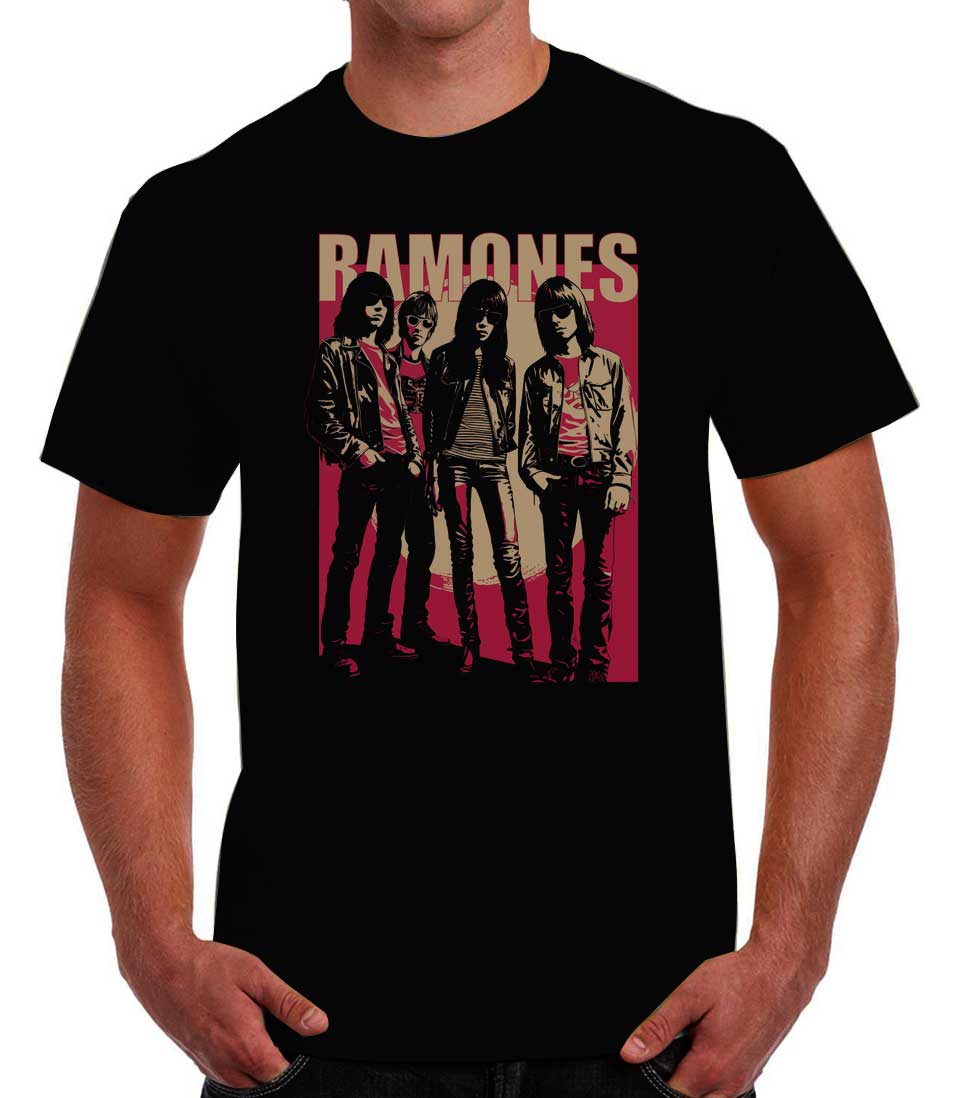 Playera Ramones punk rock 80s – La Provincia - Main Image