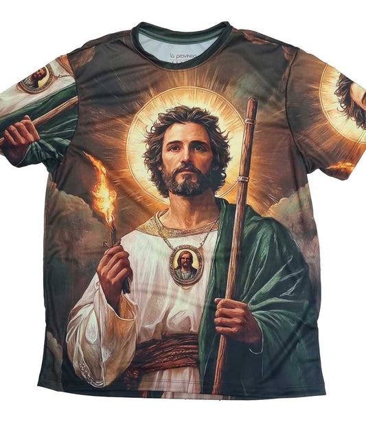 Playera San Judas Tadeo sublimada