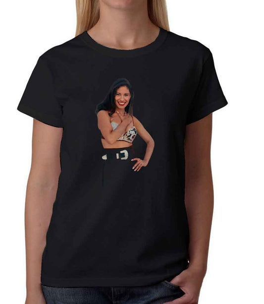 Playera Selena Quintanilla Cantante Texana