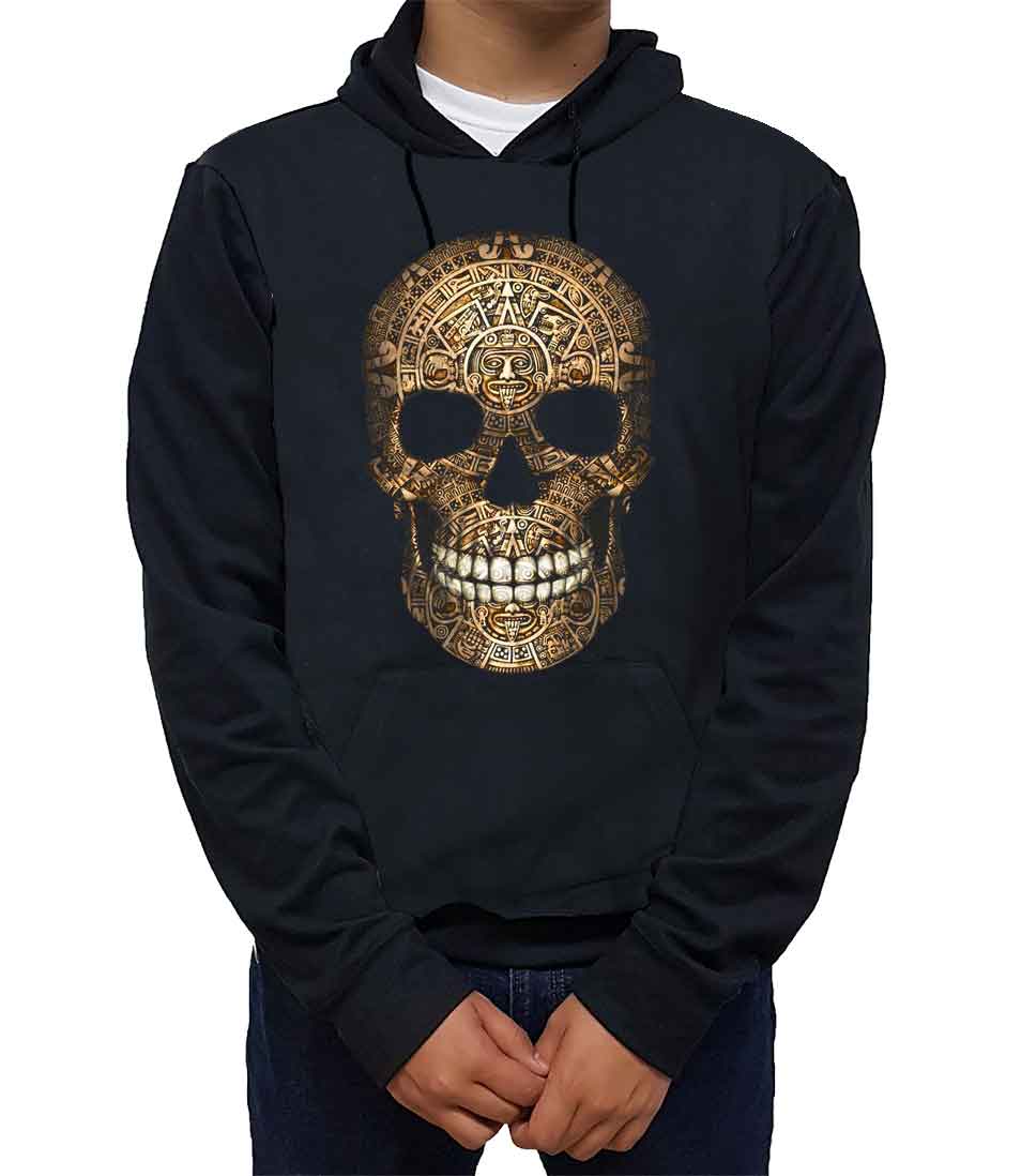 Sudadera calavera calendario Azteca