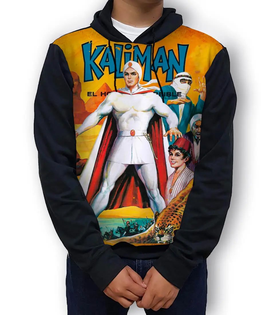 Sudadera de Kaliman superheroe mexicano