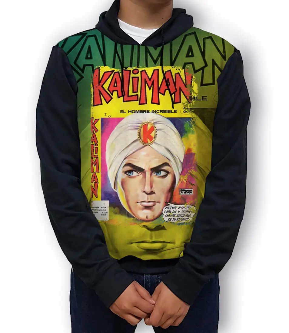 Sudadera de Kaliman historieta mexicana