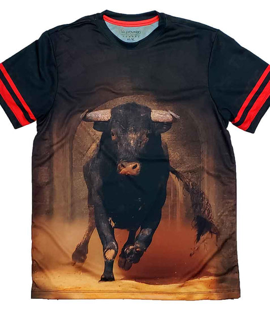 Playera de toro bravo de lidia