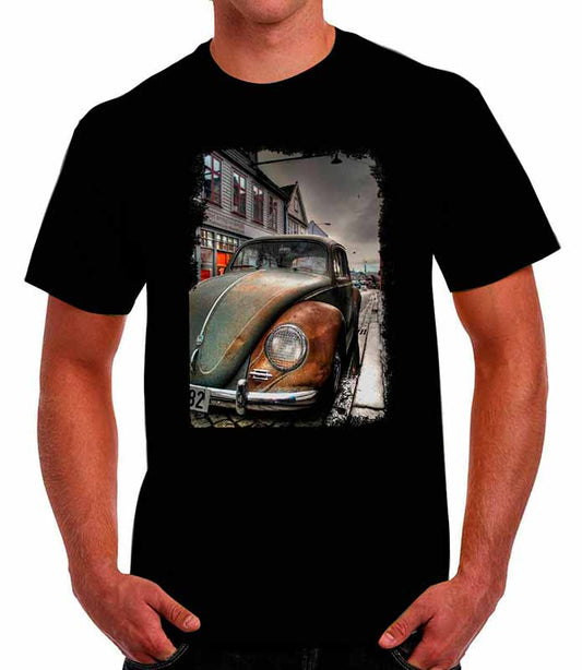 Playera vocho viejo camisetas de carros