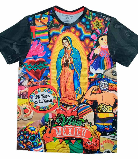 Playera virgen de Guadalupe Guadalupana