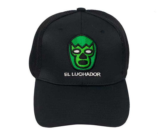 Gorra luchador verde bordada
