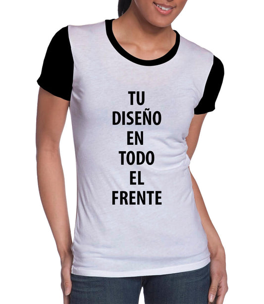 Playera Sublimada En Todo El Frente dama