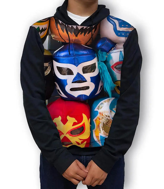 Sudadera de mascaras de luchadores
