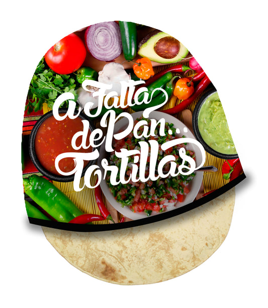 Tortillero de tela A falta de pan Tortillas