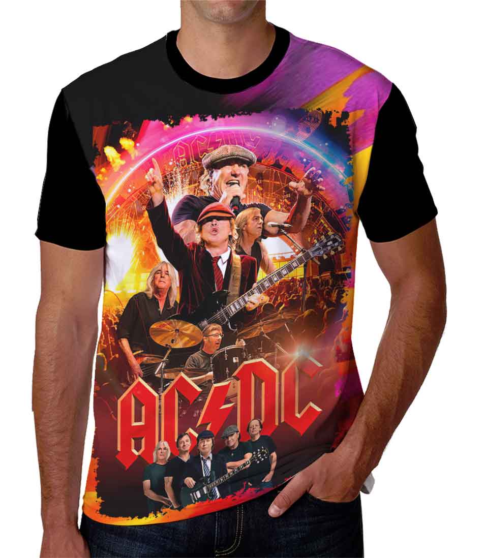 Playera AC DC rock 70s – La Provincia