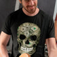 Dollar bill skull t-shirt
