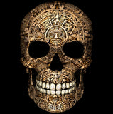 Calavera Azteca DTF archivo