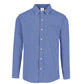 Camisas Oxford de hombre bordadas con tu logo 6 pzas