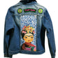 Chamarra pintada a mano Frida Kahlo