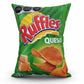 Cojin Ruffles verdes decorativo
