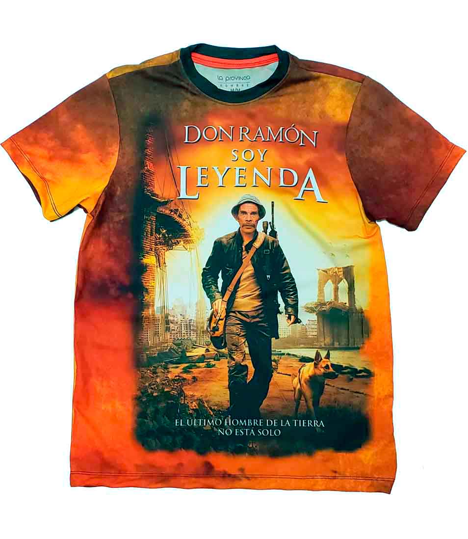 Playera Soy Leyenda Don Ramon sublimada full print