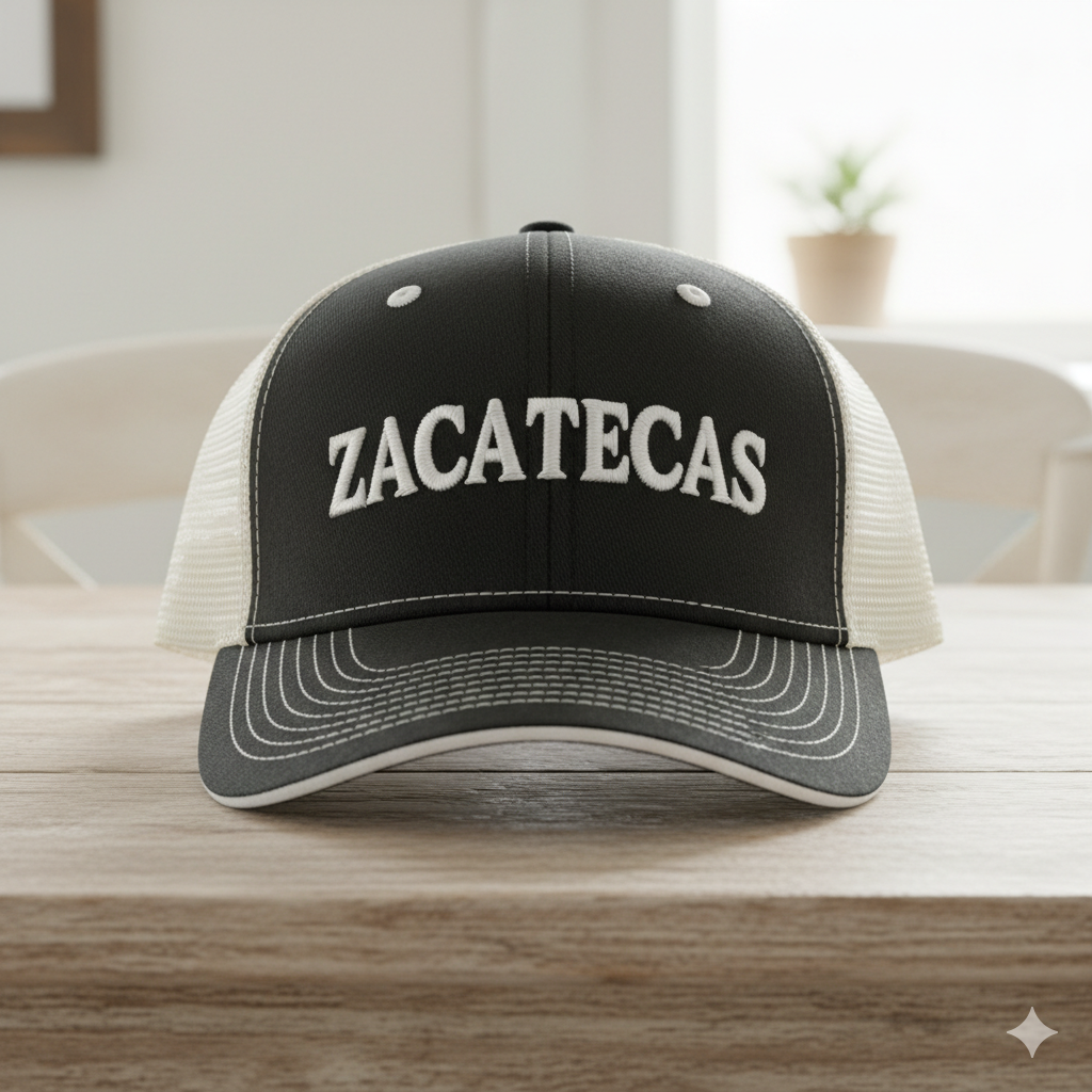 Gorra de Zacatecas bordada