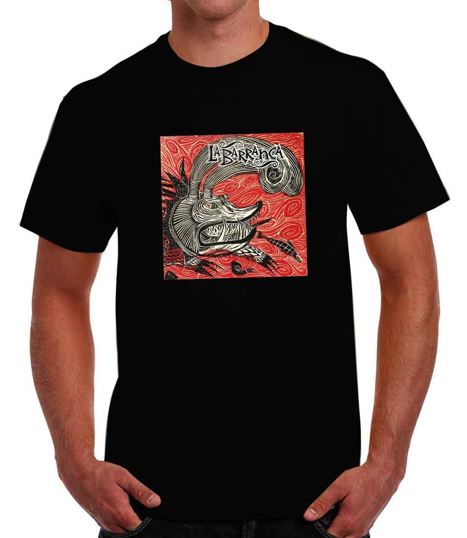 Playera La Barranca Rock mexicano