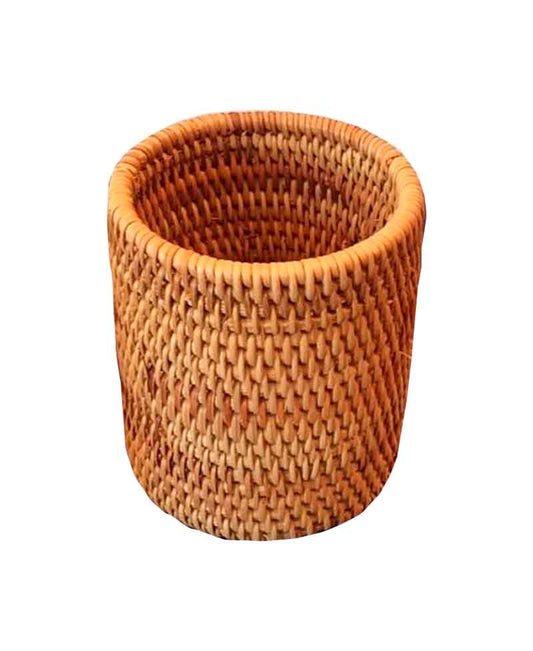 Organizador lapicera de mimbre
