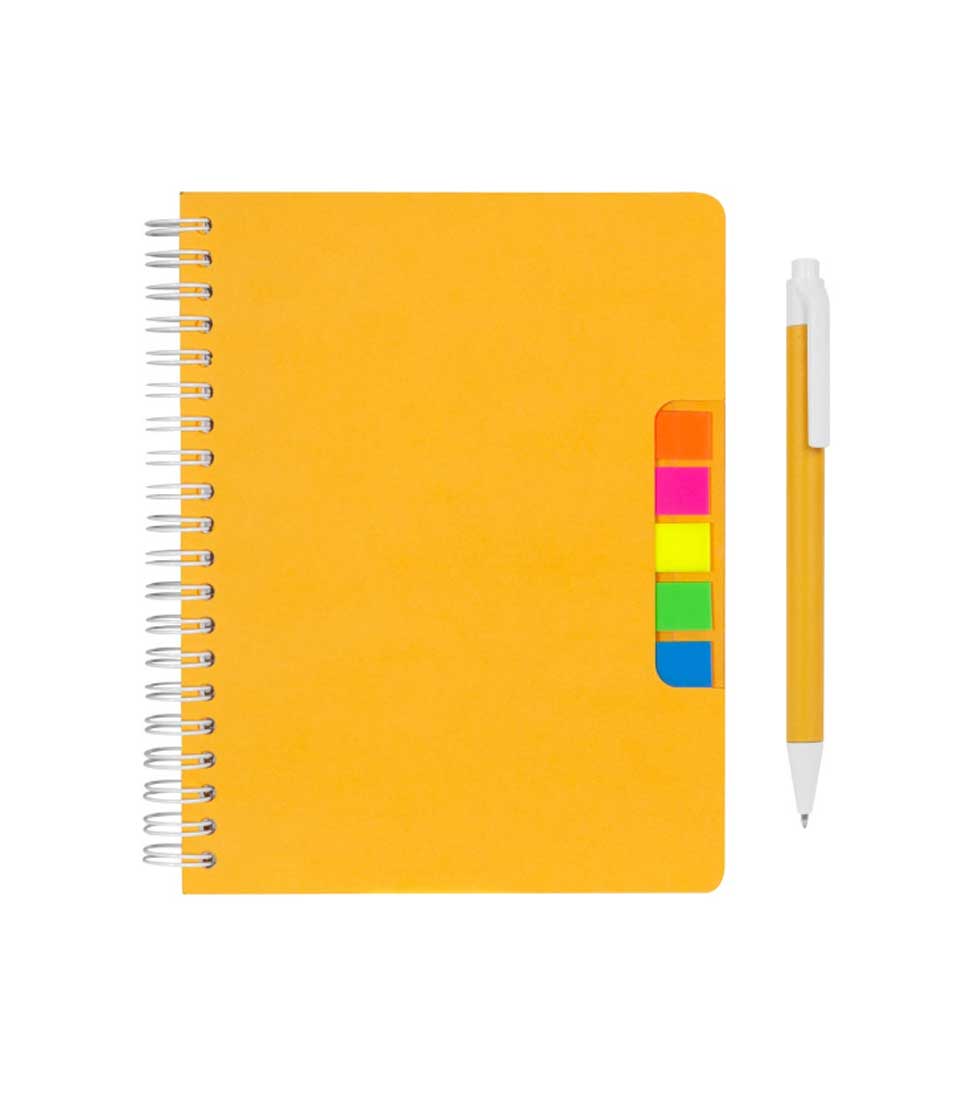 Libretas Koryak con tu logo 24 pzas
