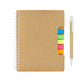 Libretas Koryak con tu logo 24 pzas