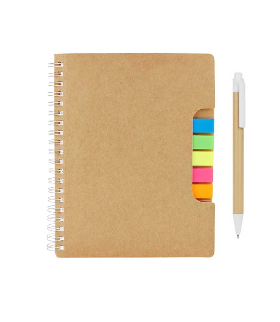 Libretas Koryak con tu logo 24 pzas