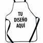 Mandil de tela personalizado con tu diseño sublimado