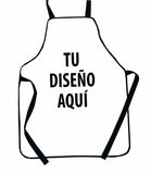 Mandil de tela personalizado con tu diseño sublimado