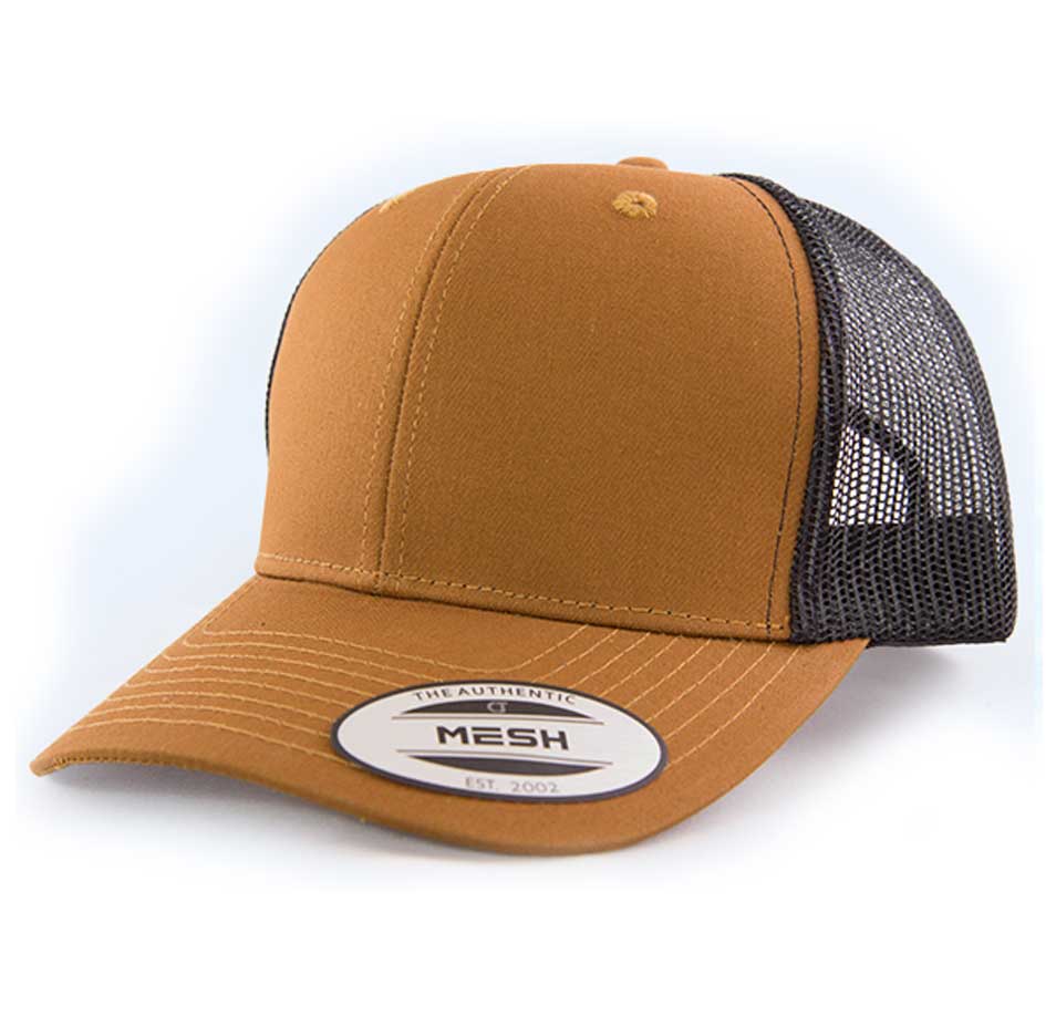 Gorras mesh bordadas 12 pzas