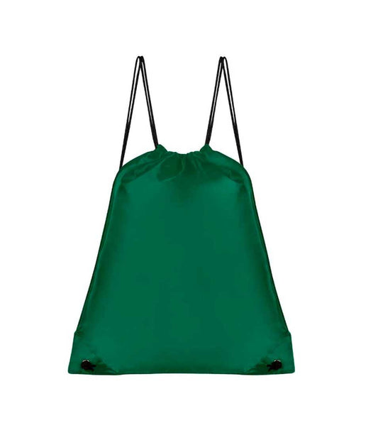 Morrales mochilas de poliéster impresos 50 pzas
