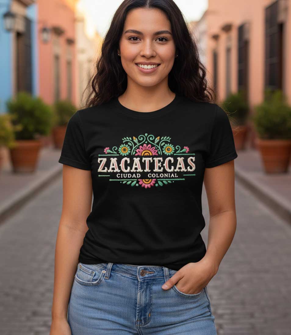 Playera de Zacatecas mujer