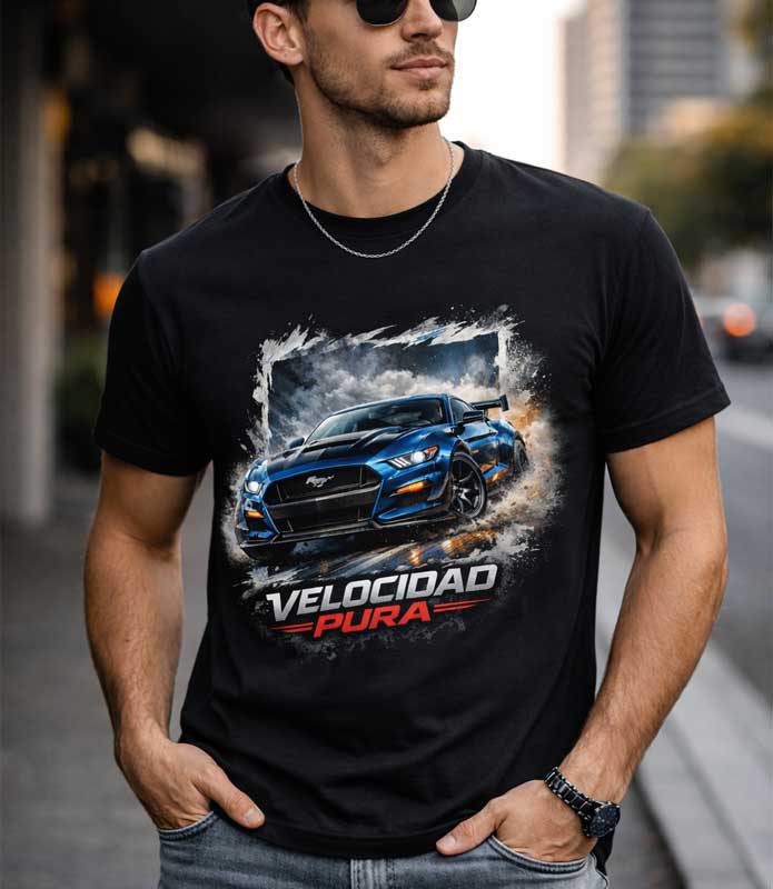Playeras autos deportivos